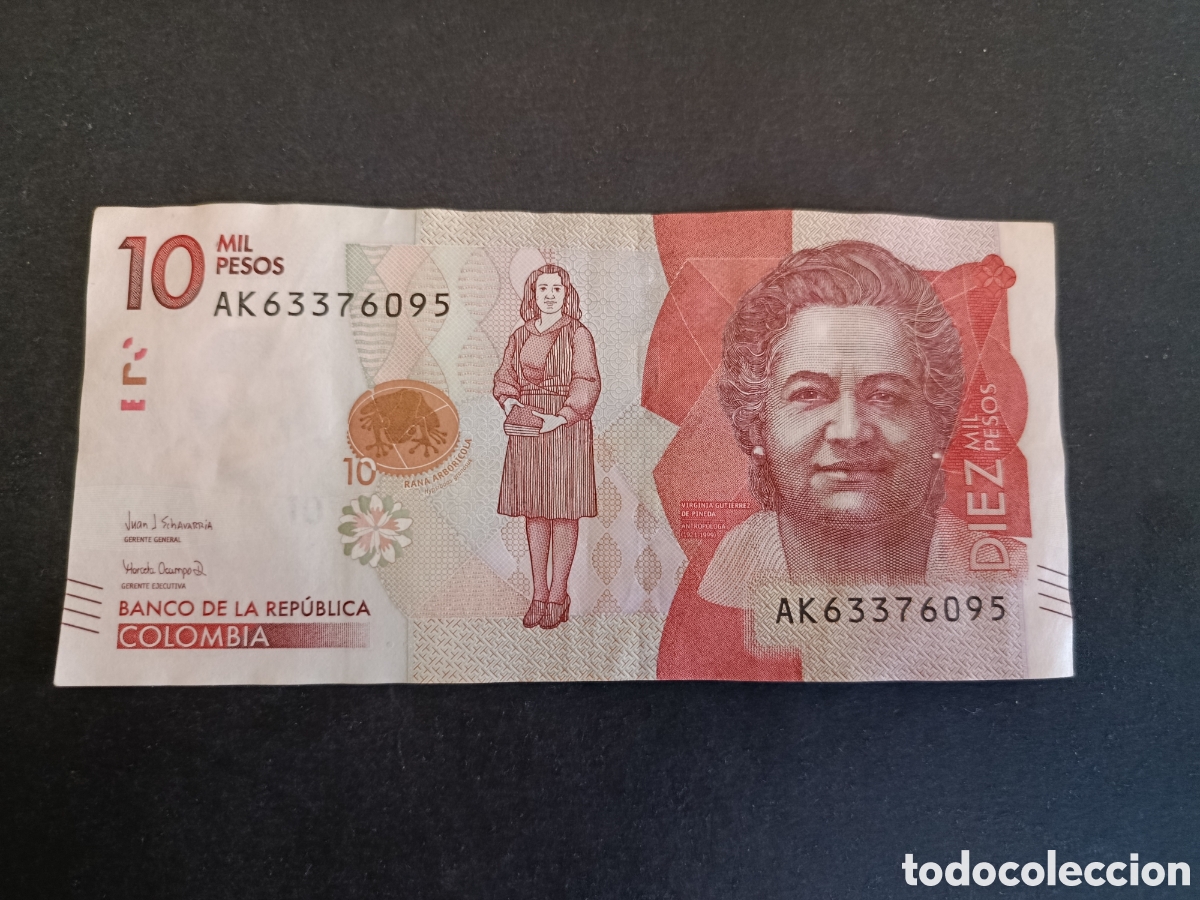 Billetes extranjeros: COLOMBIA. BILLETE DE 10000 PESOS DE 2020. EBC.