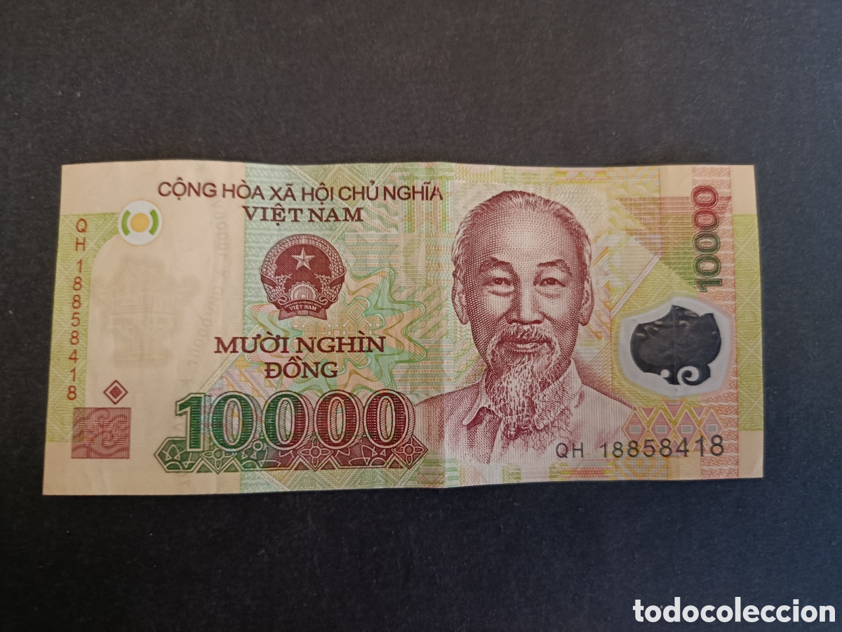 Billetes extranjeros: VIETNAM. BILLETE DE 10000 DONG. MBC.