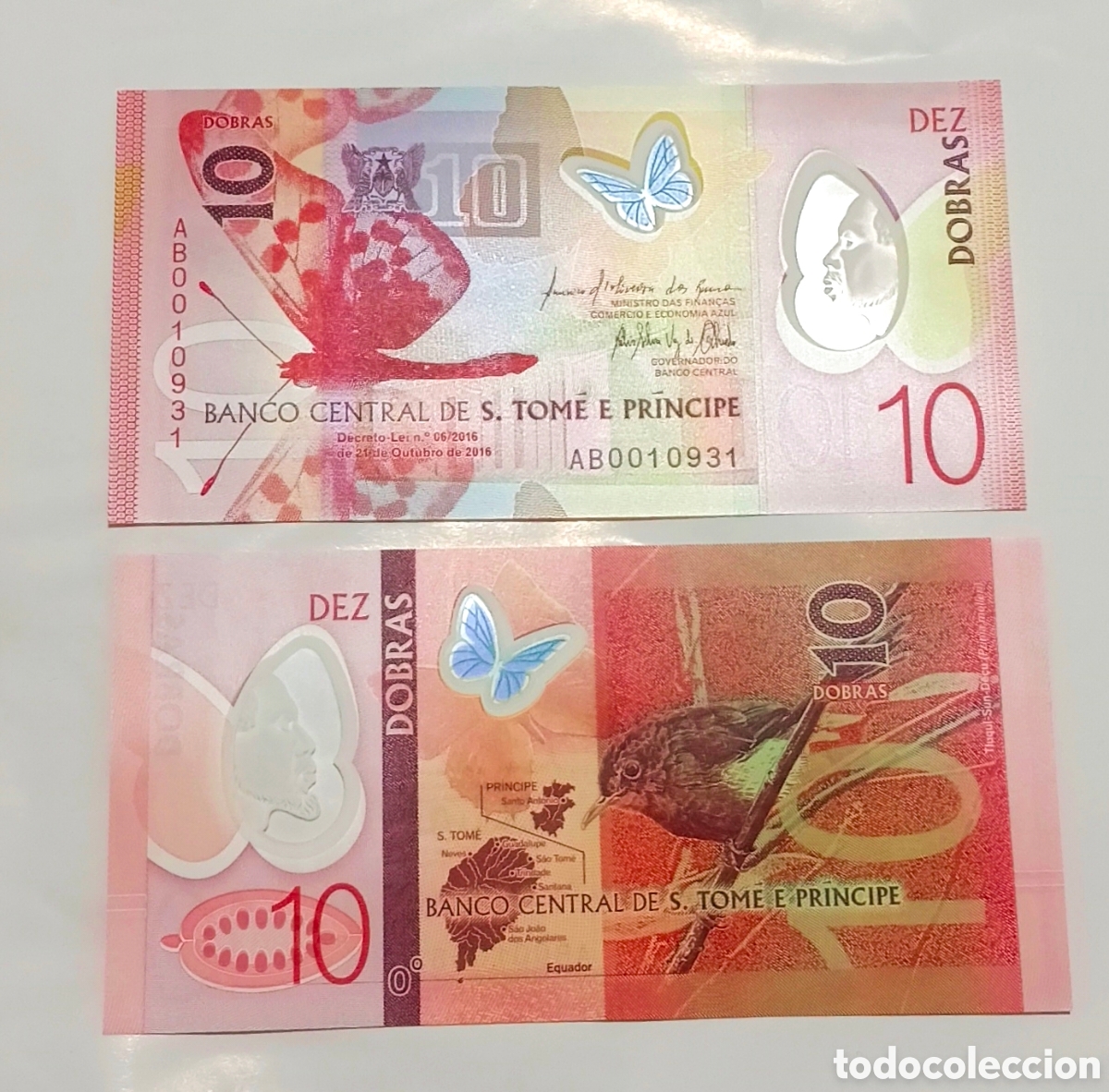 Billetes extranjeros: Billete s tome E pr&iacute;ncipe pol&iacute;mero original sin circular