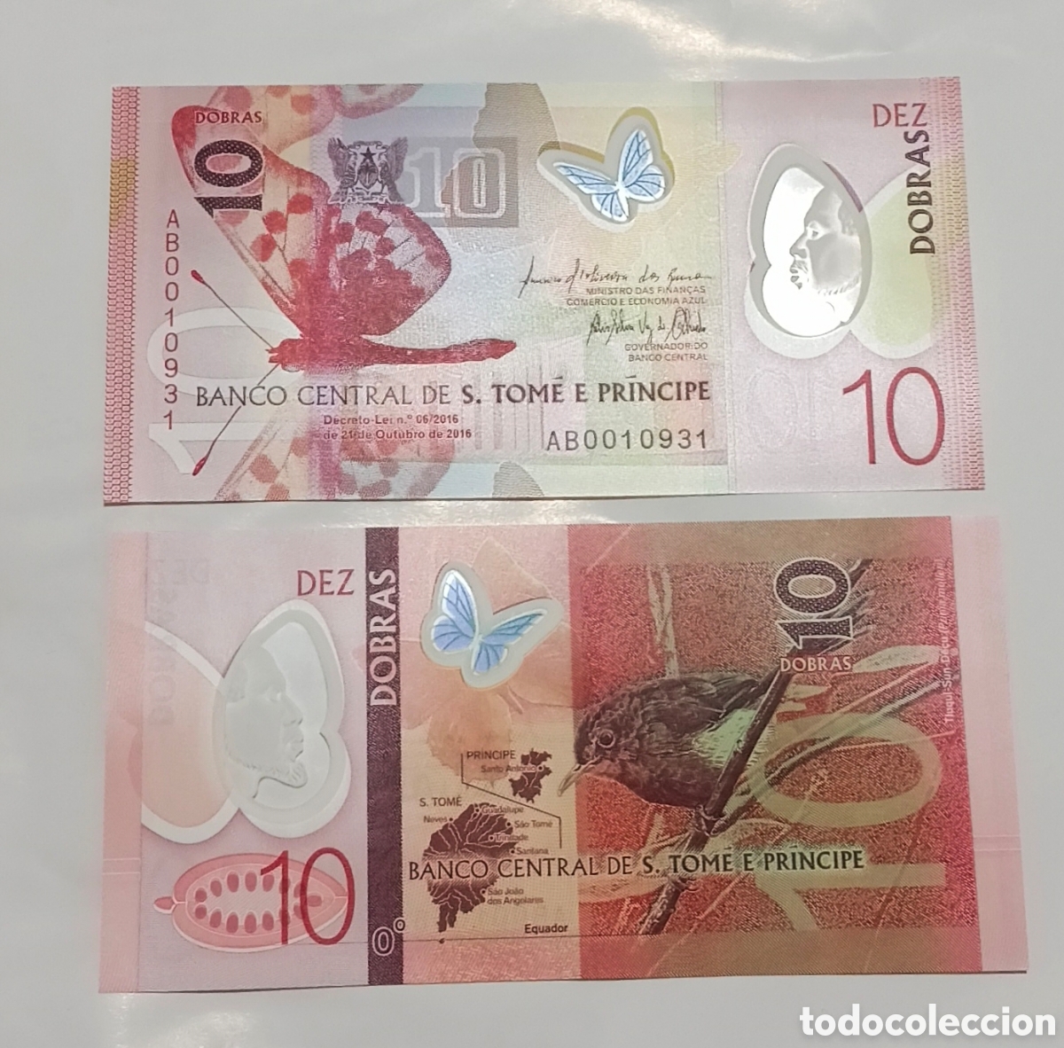 Billetes extranjeros: Billete s tome E pr&iacute;ncipe pol&iacute;mero original sin circular