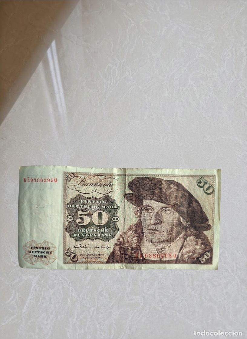 Billetes extranjeros: Germany 50 Mark 1970 Banknote