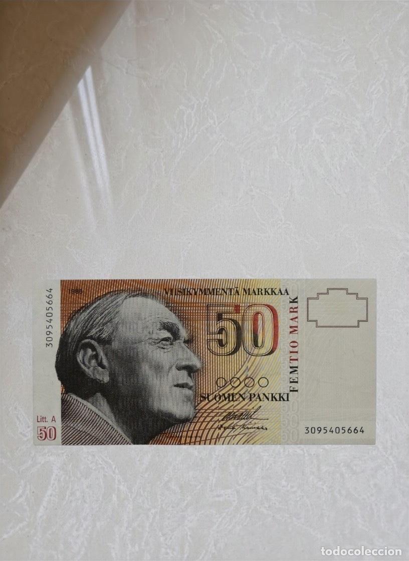 Billetes extranjeros: Finland 50 Markkaa 1986 Banknote
