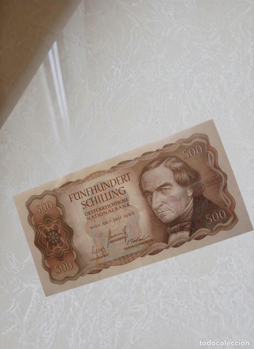 Billetes extranjeros: Austria 500 Schillings 1965 Banknote