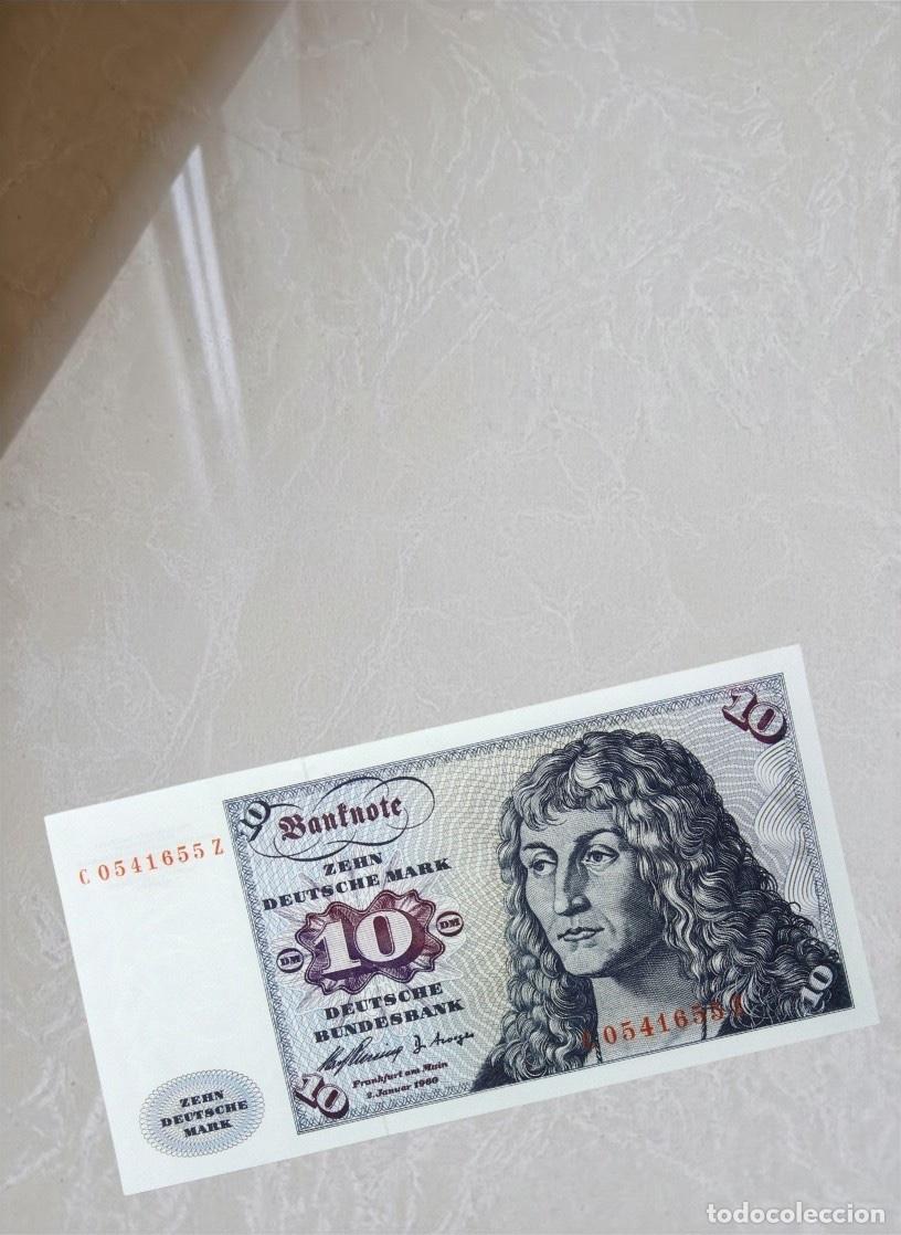 Billetes extranjeros: Germany 10 Deutsche Mark 1960 Banknote