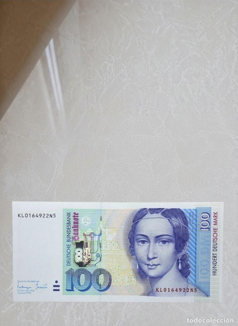 Billetes extranjeros: Germany 100 Deutsche Mark 1996 Banknote