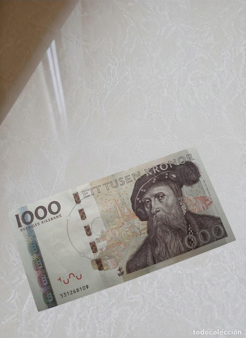 Billetes extranjeros: Sweden 1000 Kronor Gustav Vasa Banknote