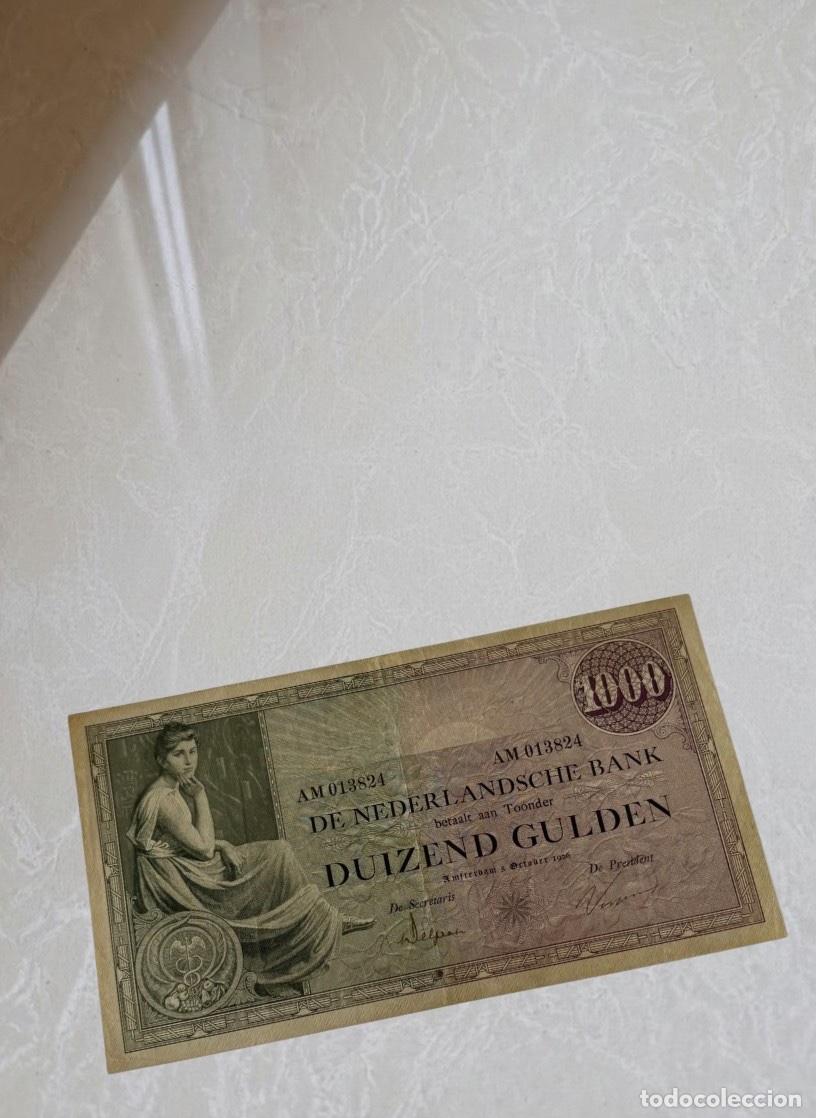 Billetes extranjeros: Netherlands 1000 Gulden 1926 Banknote