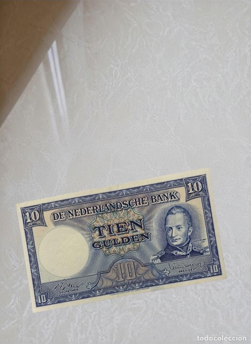 Billetes extranjeros: Netherlands 10 Gulden 1949 Banknote