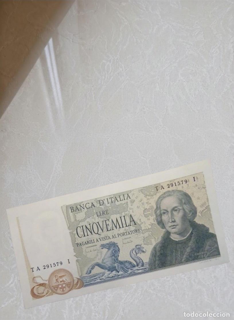 Billetes extranjeros: Italy 5000 Lire 1971 Banknote