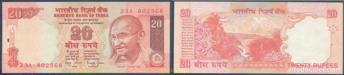 Banconote internazionali: 4644 INDIA 1997 INDIA 20 RUPEES 1997