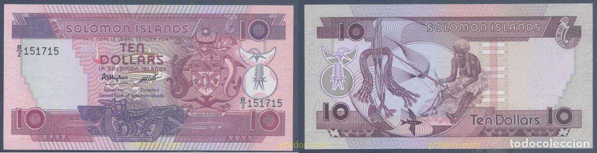Banconote internazionali: 5361 SALOMON 1986 SALOMON 10 DOLLARS 1986