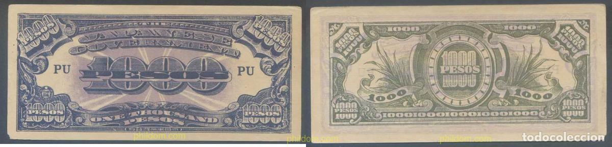 Billets internationaux: 5927 FILIPINAS 1944 JAPANESE GOVERNMENT PHILIPPINES 500 PESOS 1944
