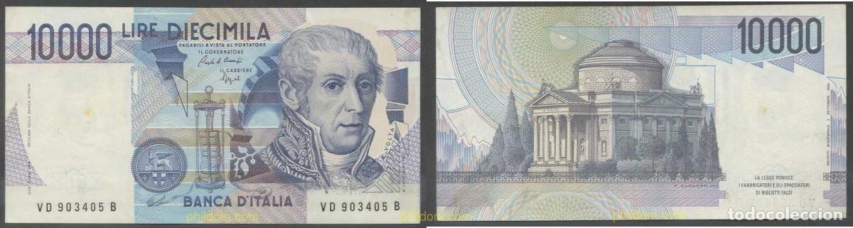 Billetes extranjeros: 6109 ITALIA 1984 ITALIA 10000 LIRAS 1984