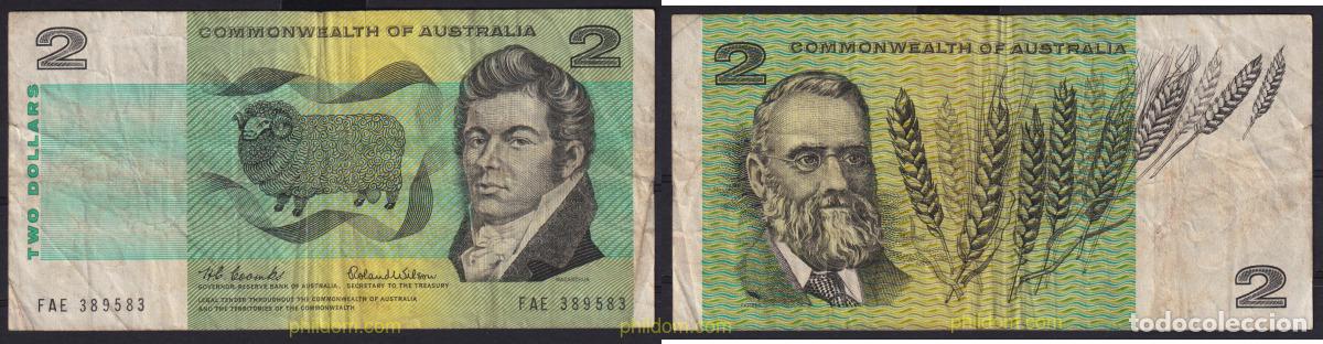 Banconote internazionali: 6777 AUSTRALIA 1966 AUSTRALIA 1966 2 DOLLARS