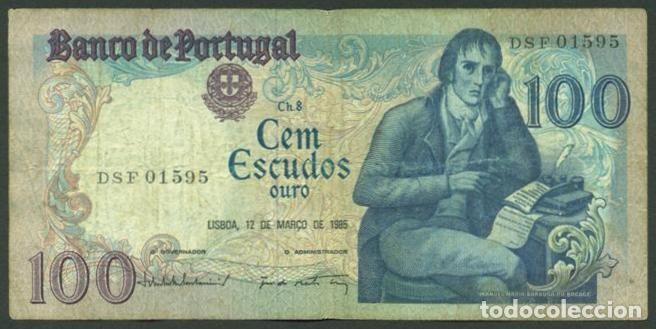 Billetes extranjeros: PORTUGAL. 100 escudos 12.3.1985