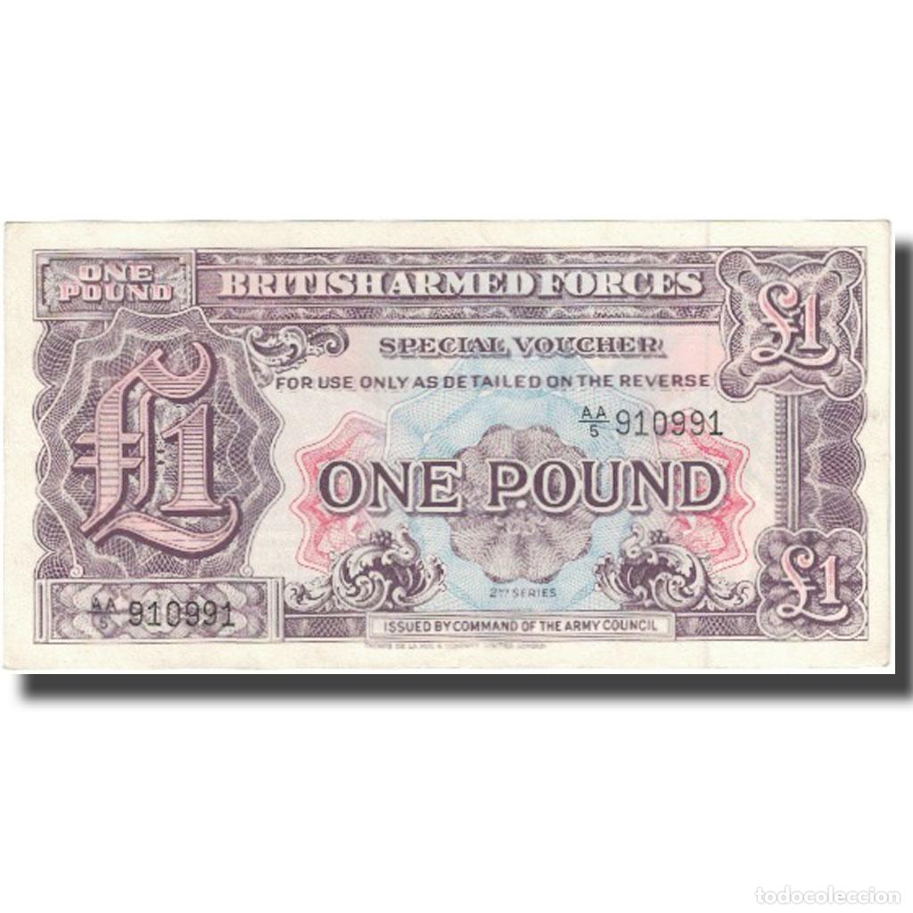 Billetes extranjeros: [#626512] Billete, 1 Pound, Undated (1948), Gran Breta&ntilde;a, KM:M22a, SC