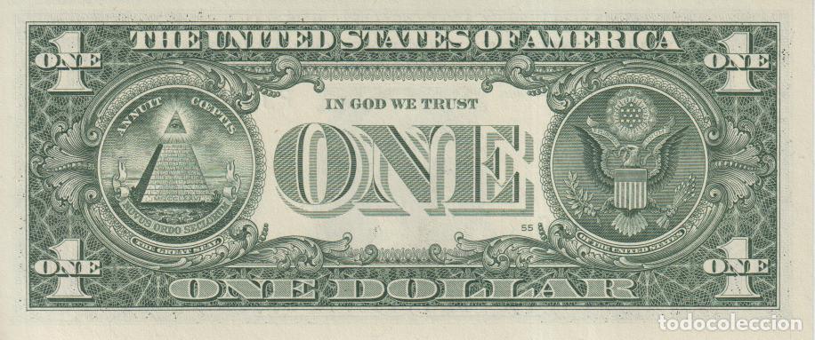 Billetes extranjeros: Estados Unidos EE UU 1 dollars del 2017 A Pick 544 letra F SC/UNC