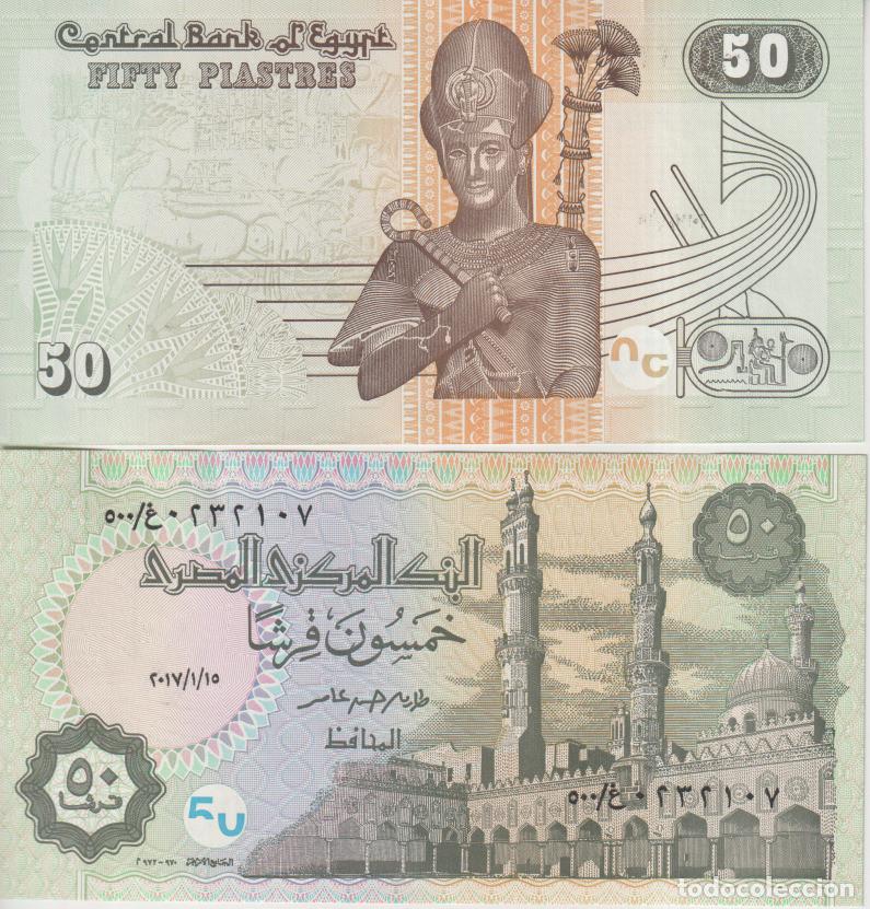 Billetes extranjeros: Egipto 50 pounds del 01-10-2010 Pick 62 (p) SC/UNC