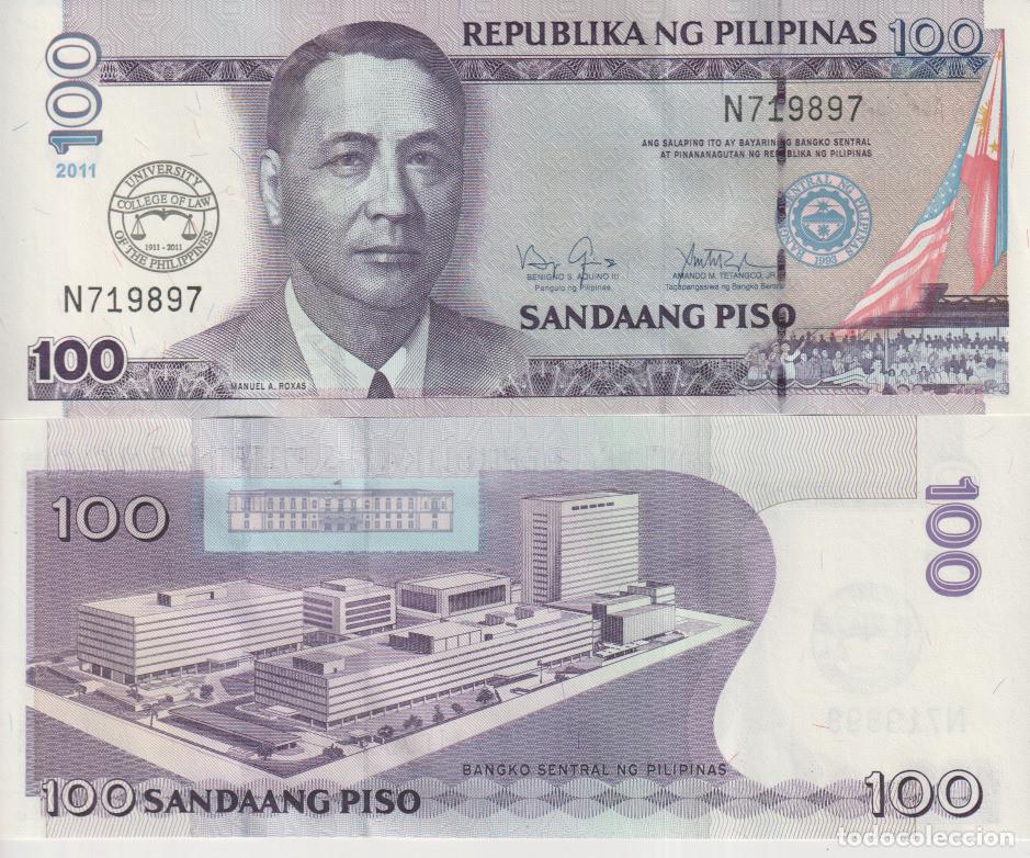 Billetes extranjeros: Filipinas 100 piso Pick 212 B SC/UNC