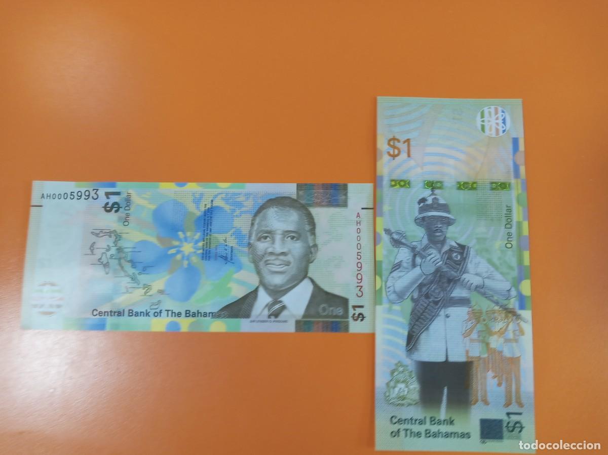 Billetes extranjeros: BAHAMAS 1 D&Oacute;LAR 2024