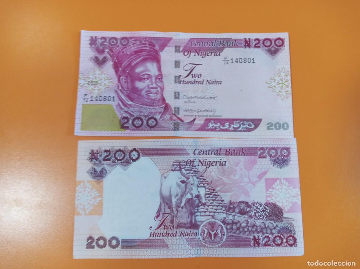 Billetes extranjeros: NIGERIA 200 NAIRA 2026