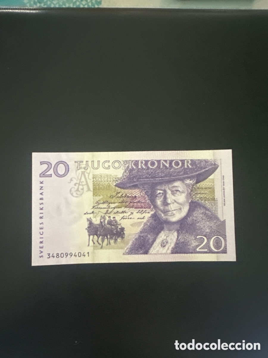 Billetes extranjeros: Billete de 20 coronas a&ntilde;o 2005 sin circular