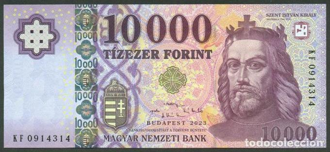 Billetes extranjeros: HUNGRIA. 10000 forint 2023. S/C