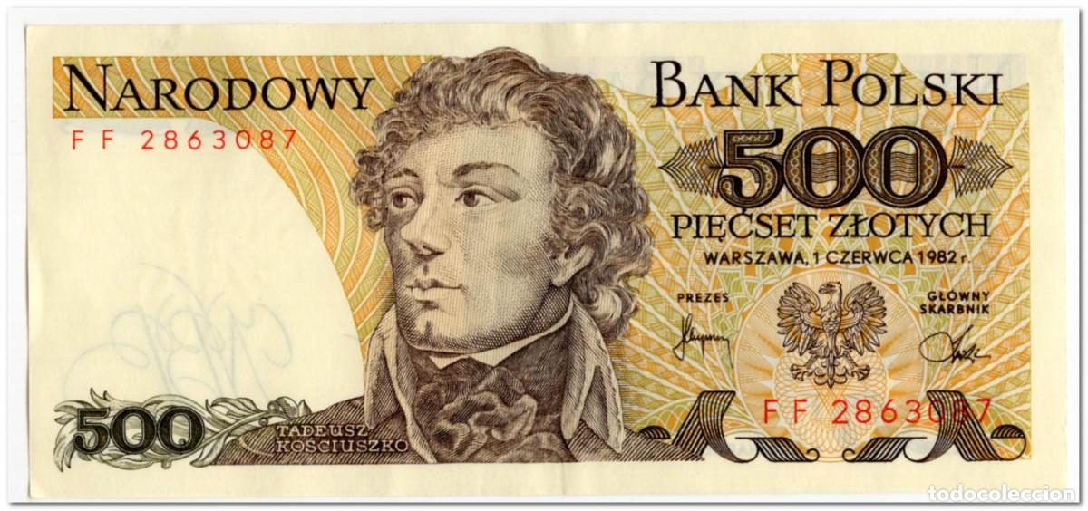 International Banknotes: POLAND,500 ZLOTYCH,1982,P.145d,XF