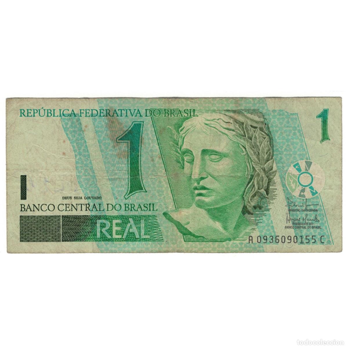 Billetes extranjeros: [#230887] Billete, 1 R&eacute;al, 2003, Brasil, Undated (2003), KM:251a, RC