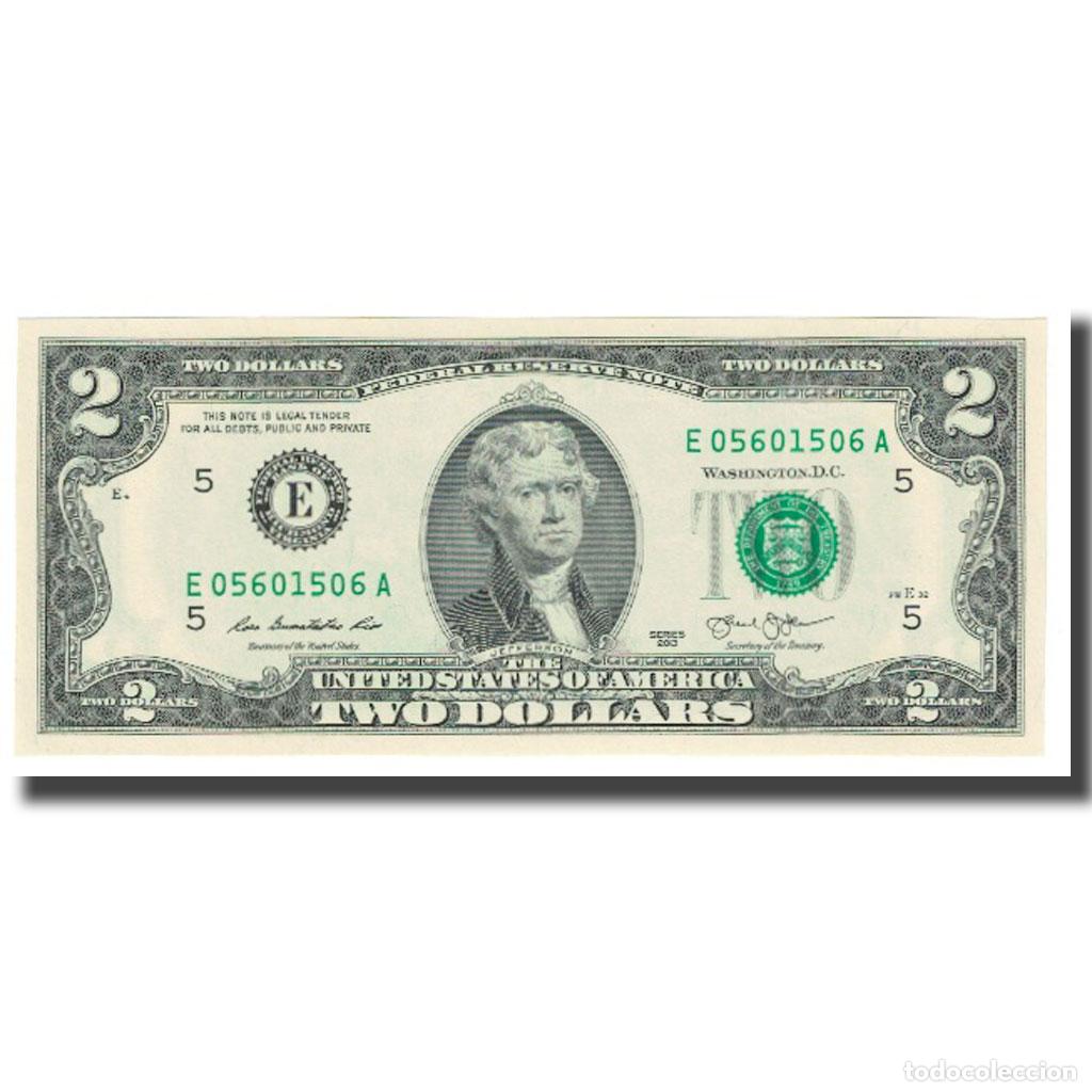 Billetes extranjeros: [#173401] Billete, Two Dollars, 2013, Estados Unidos, WASHINGTON, UNC
