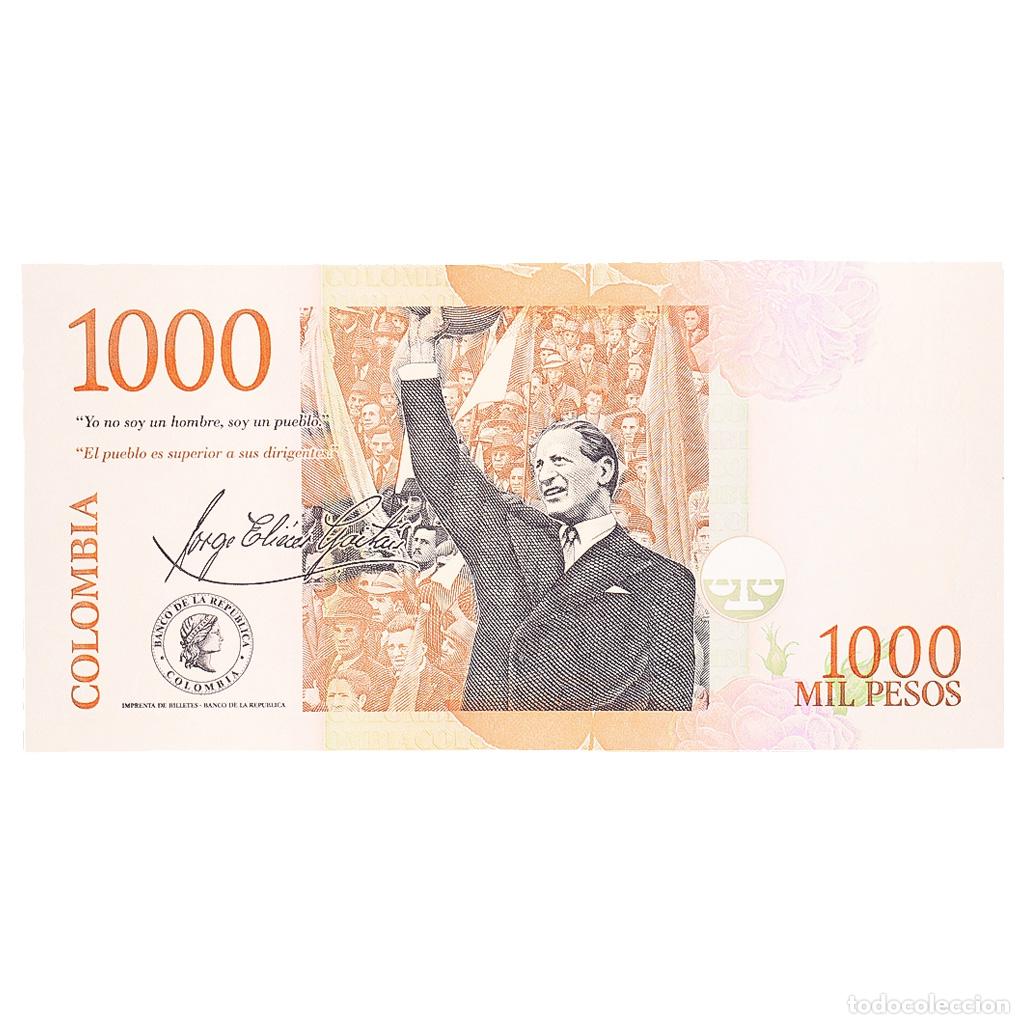 Billetes extranjeros: [#245766] Billete, 1000 Pesos, 2016, Colombia, 2016-08-02, UNC