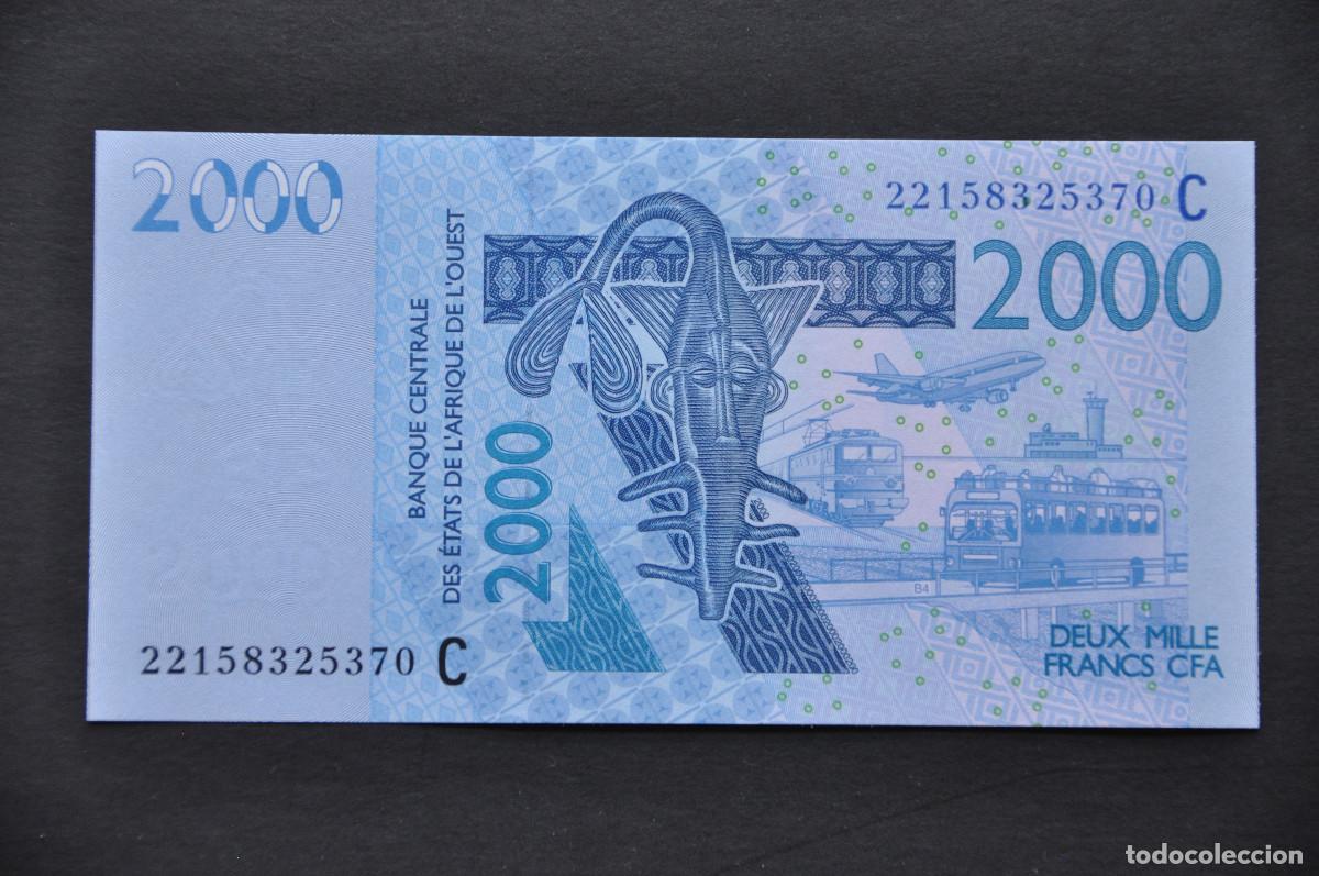 Billetes extranjeros: BURKINA FASO - 2000 FRANCS CFA 2022 (SC/UNC)