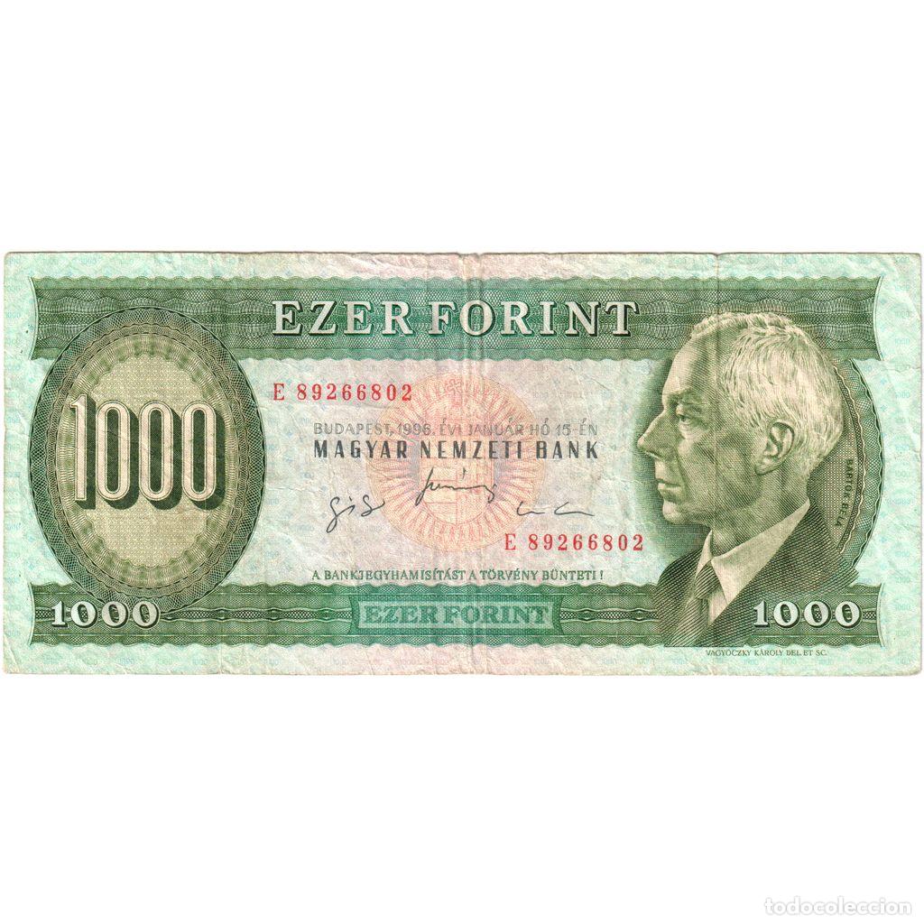 Billetes extranjeros: [#1294676] Hungr&iacute;a, 1000 Forint, 1996-01-15, BC+