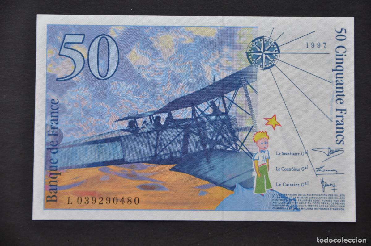 Billetes extranjeros: FRANCIA - 50 FRANCS 1997 (SC/UNC) - Foto 2
