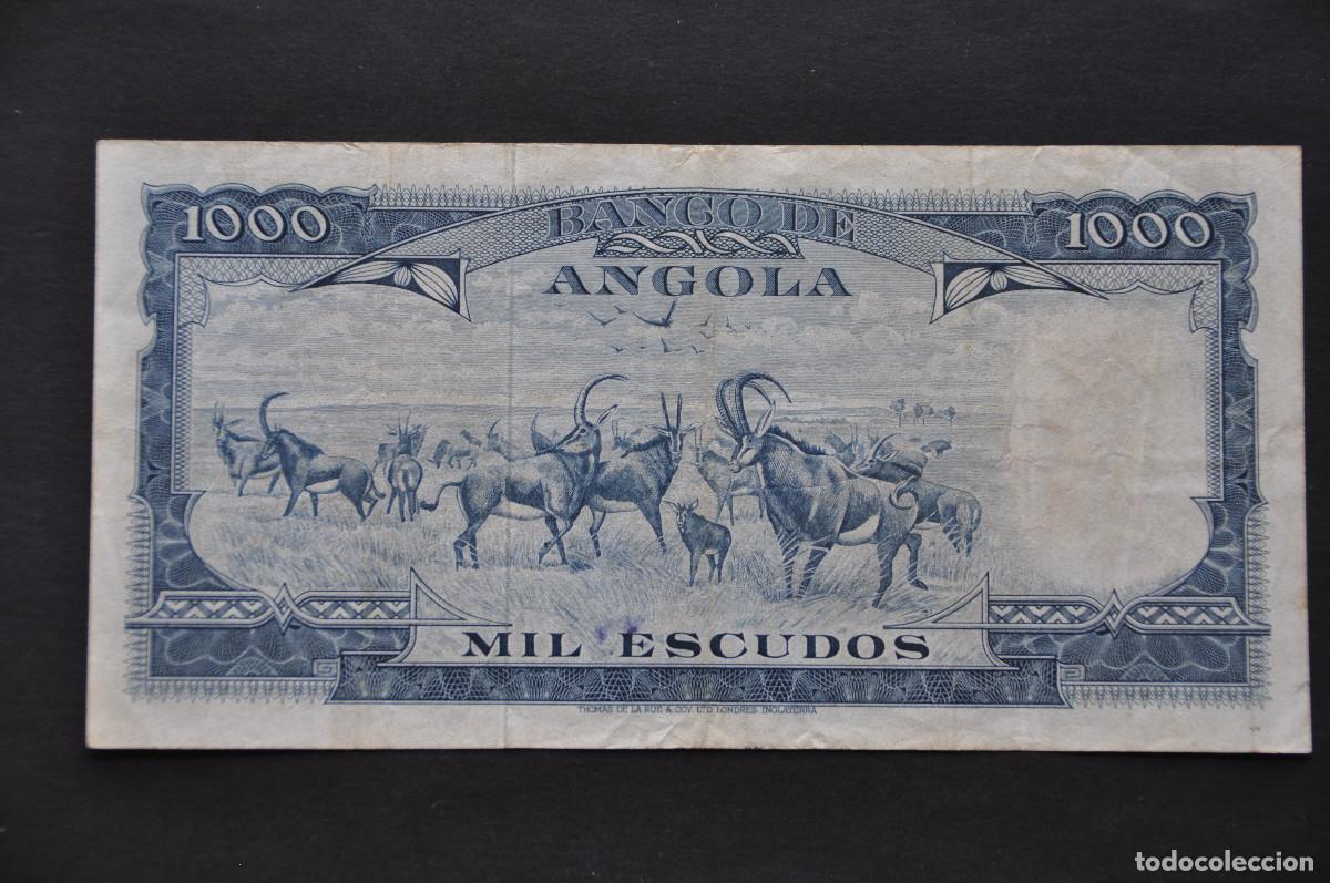 Billetes extranjeros: ANGOLA - 1000 ESCUDOS 1962 - Foto 2