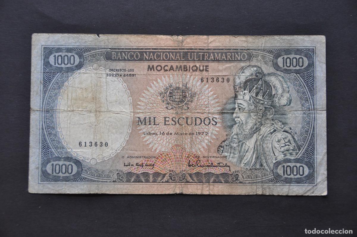 Billetes extranjeros: MOZAMBIQUE - 1000 ESCUDOS 1972
