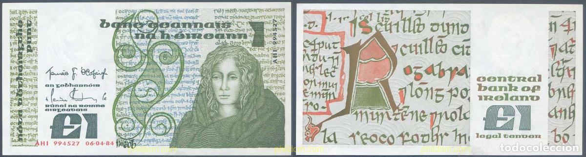 Billetes extranjeros: 5271 IRLANDA 1983 IRELAND 1 POUND 1983