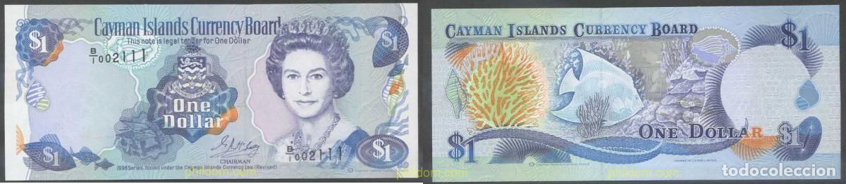 Billets internationaux: 5329 CAIMAN Islas 1991 CAYMAN ISLANDS 1 DOLLAR 1991