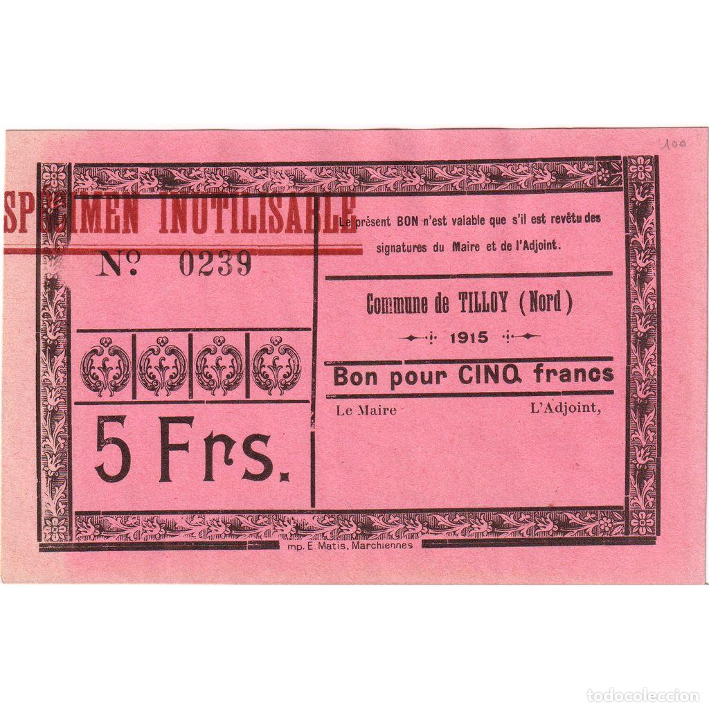 Billetes extranjeros: [#1515380] Francia, 5 Francs, 0146, BC+, Pirot:02-1309