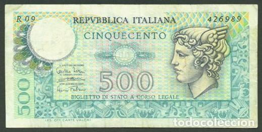 Billetes extranjeros: ITALIA. 500 lire 14.2.1974. Pick 94.