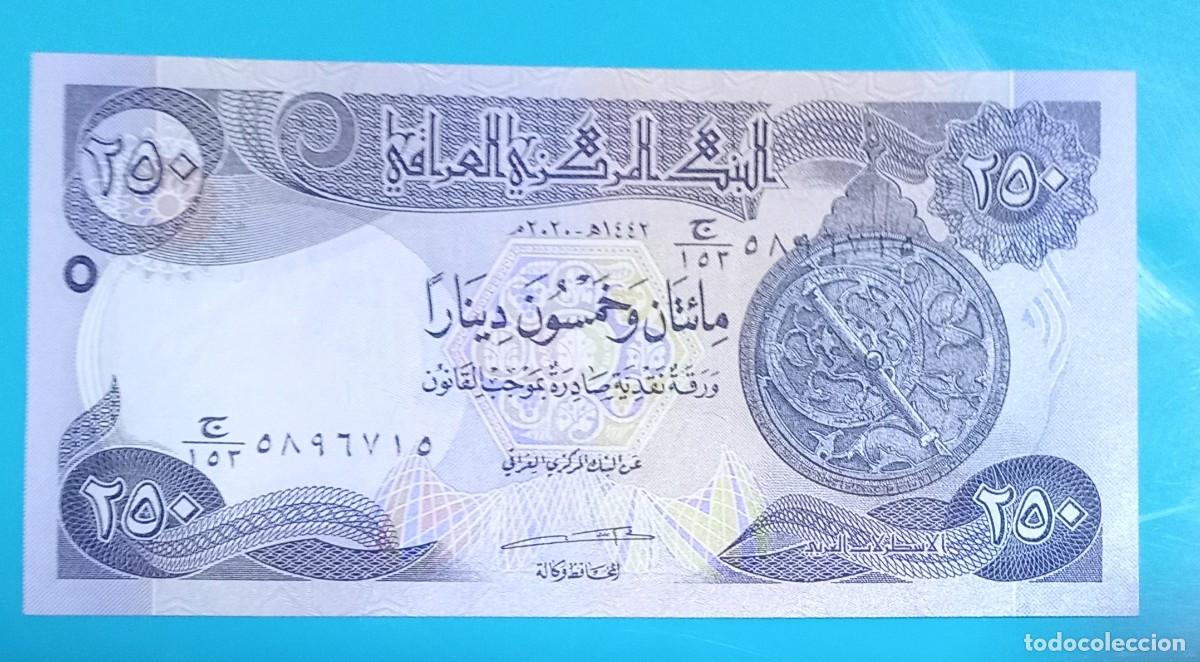 Billetes extranjeros: Billete IRAK 250 Dinars. - Foto 1