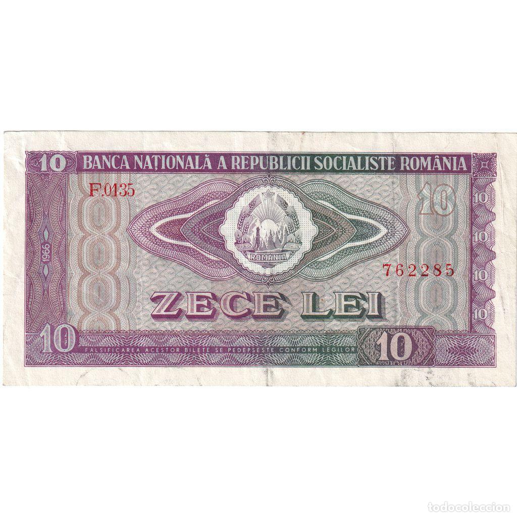 Billetes extranjeros: [#1515648] Ruman&iacute;a, 10 Lei, BC