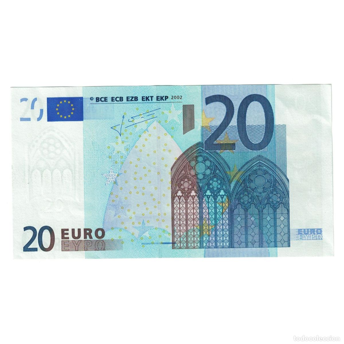 Billetes extranjeros: [#634313] Uni&oacute;n Europea, 20 Euro, 2002, 2002, Faut&eacute;, KM:3u, SC, U24910830068
