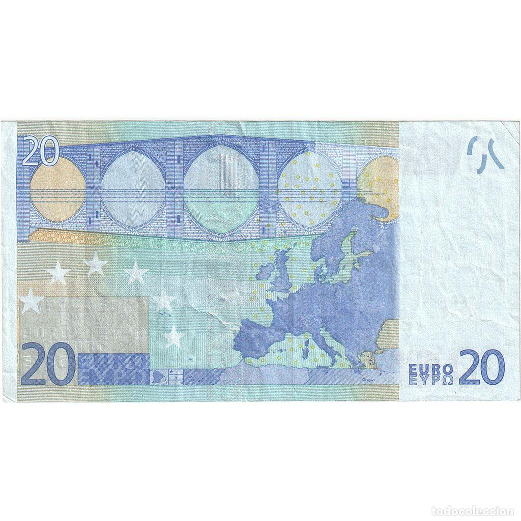 Billetes extranjeros: [#636040] Francia, 20 Euro, 2002, error without serial number, MBC+ - Foto 2