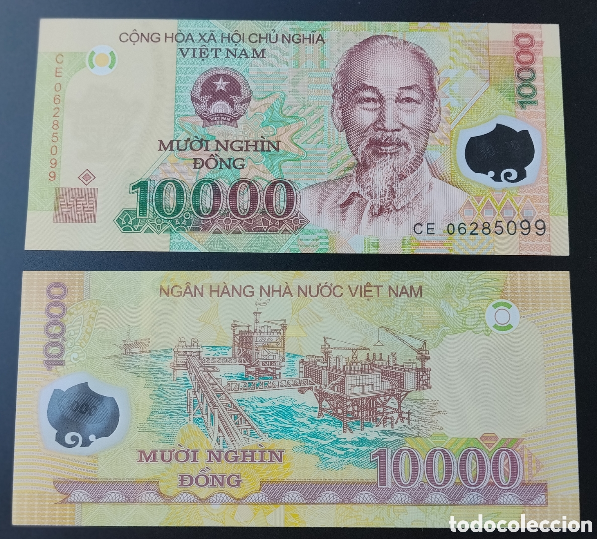 Billetes extranjeros: VIET NAM : 10.000 Dong 2006 SC/UNC.PK.119a