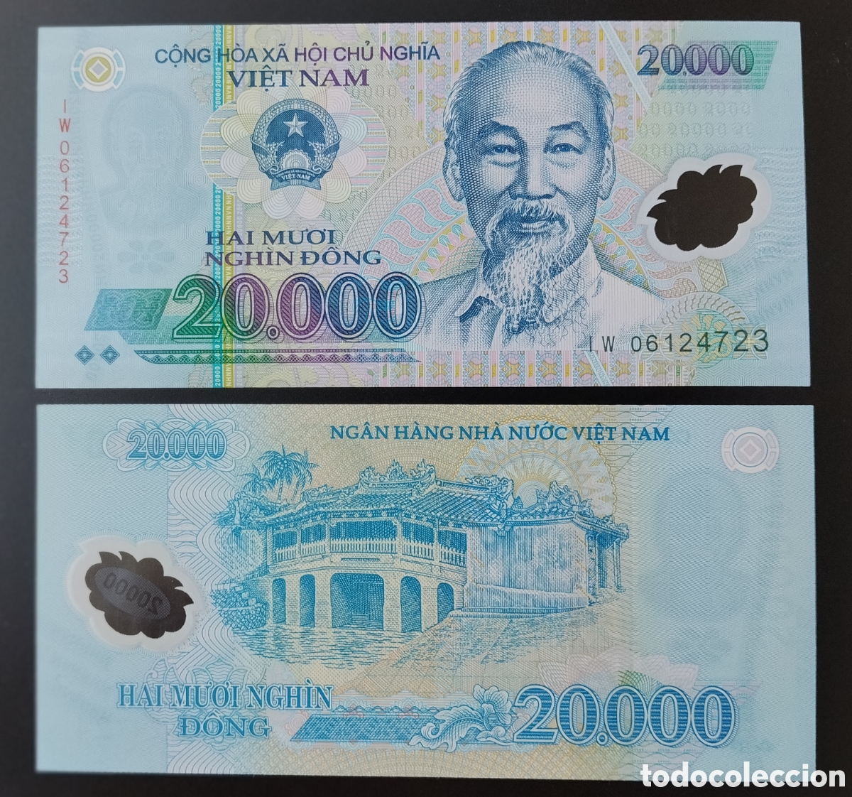 Billetes extranjeros: VIET NAM : 20.000 Dong 2006.SC/UNC.Pk 120 a