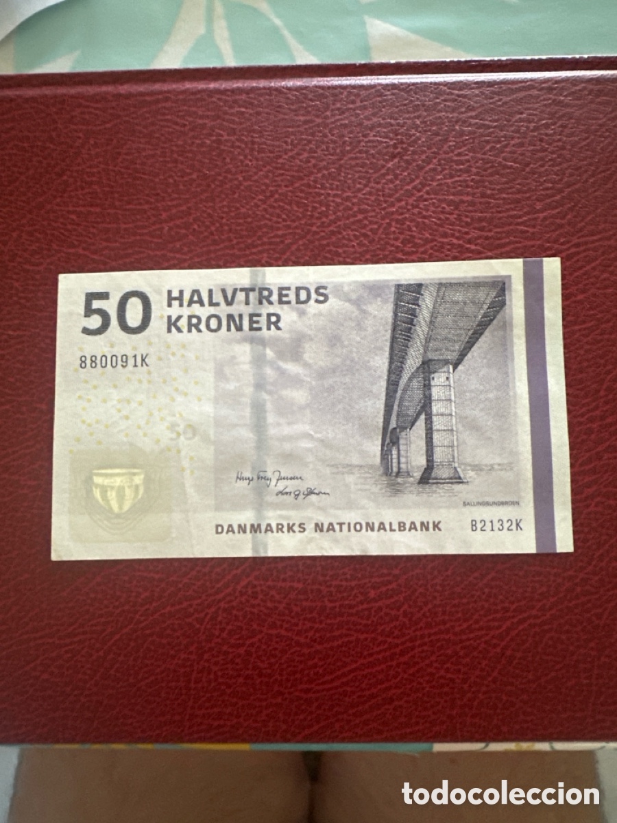 Billetes extranjeros: Billete de Dinamarca de 50 coronas a&ntilde;o 2009