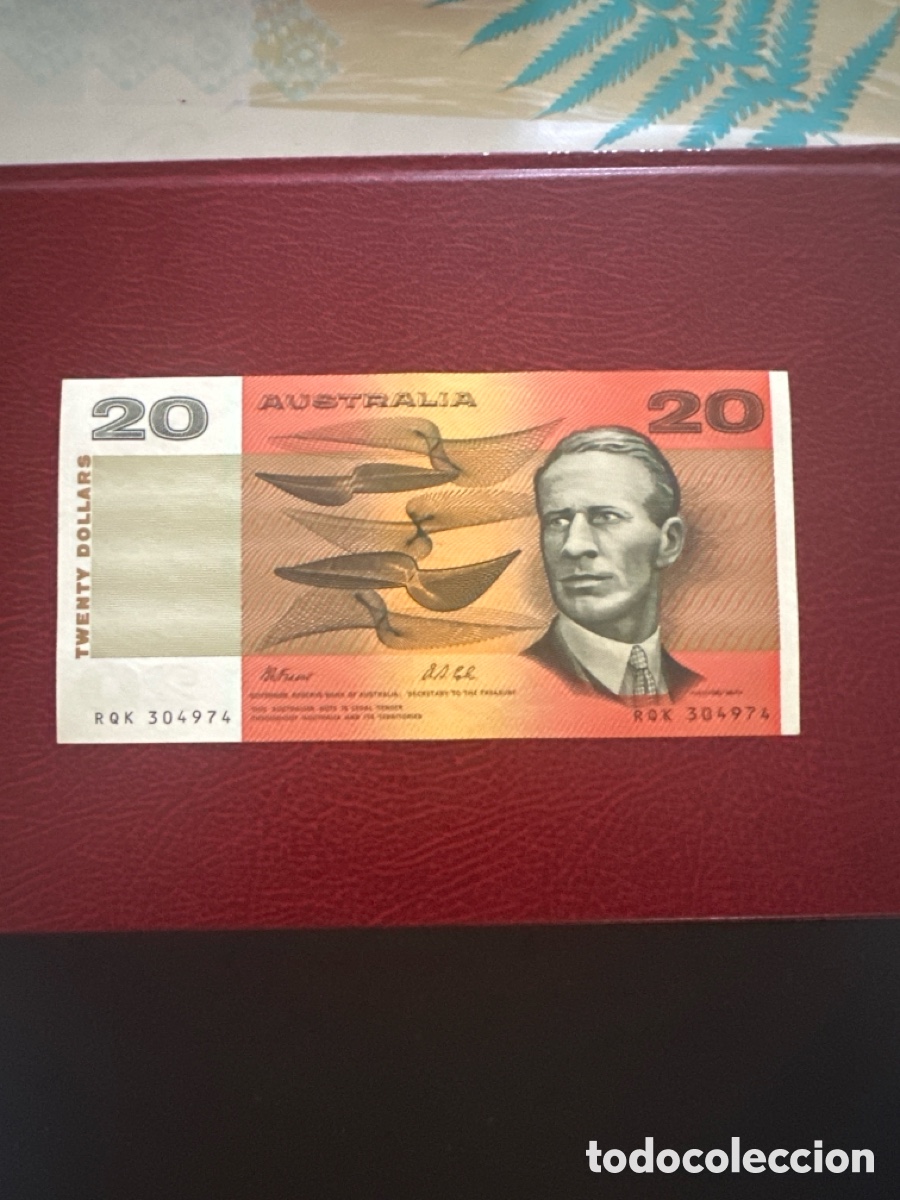 Billetes extranjeros: Billete de Australia de 20 dollars
