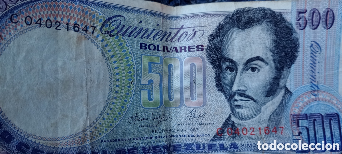 Billetes extranjeros: Billetes de Venezuela