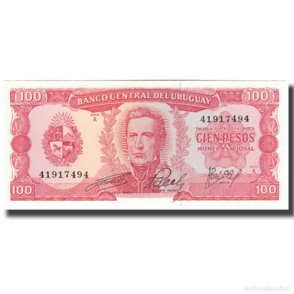 Billetes extranjeros: [#597357] Billete, 100 Pesos, Uruguay, KM:47a, UNC